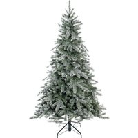 Evergreen Weihnachtsbaum Fichte Frost grün PVC H/D: ca. 180x117 cm von Evergreen