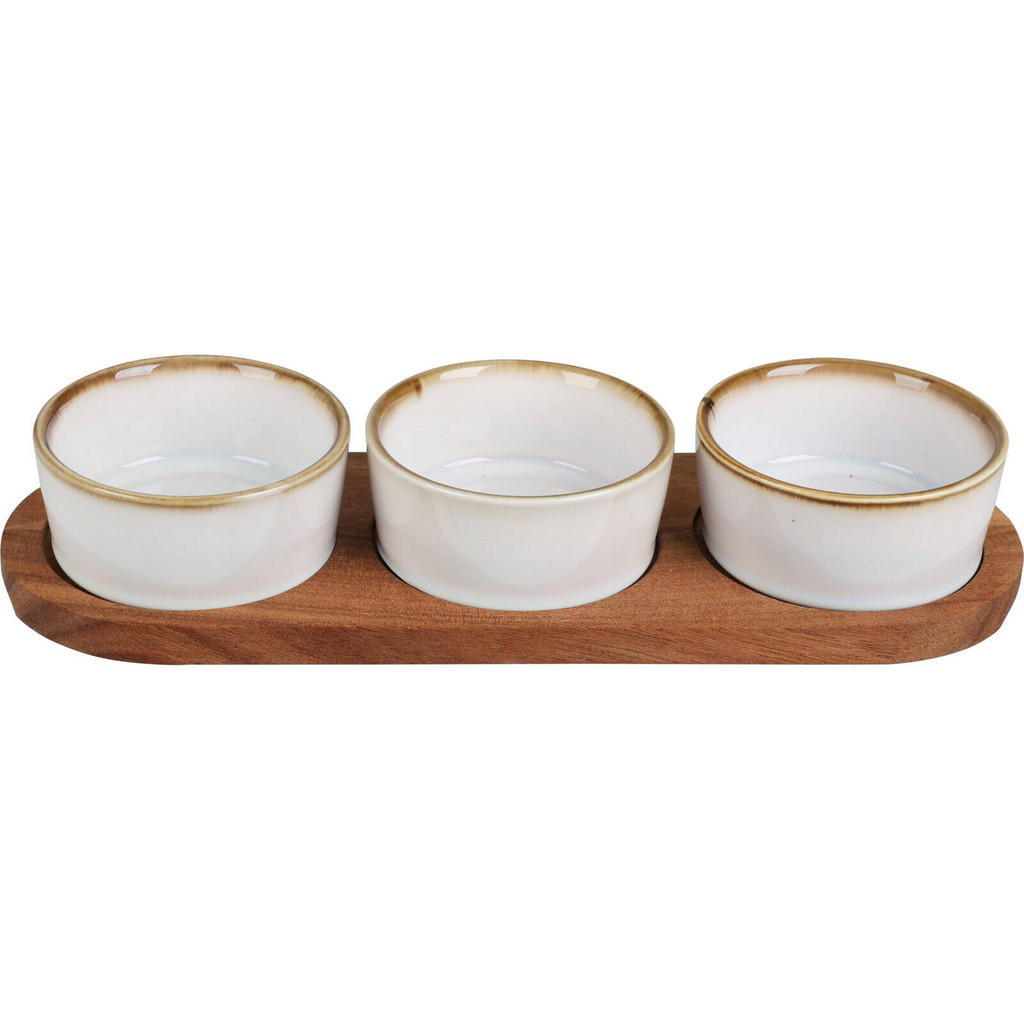 Excellent Houseware SERVIERSCHALEN Braun