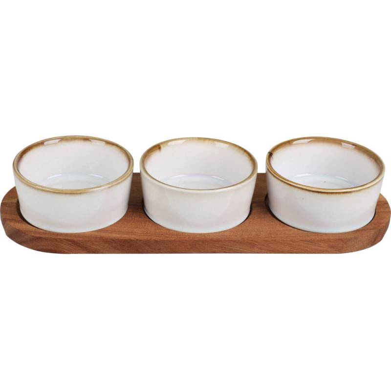 Excellent Houseware SERVIERSCHALEN Braun