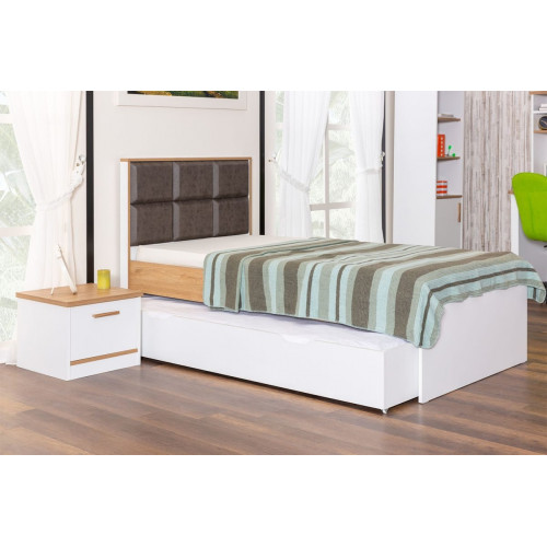 Exklusives Kinderzimmer Holzbett Designer Einzelbett Edle Kinderbetten