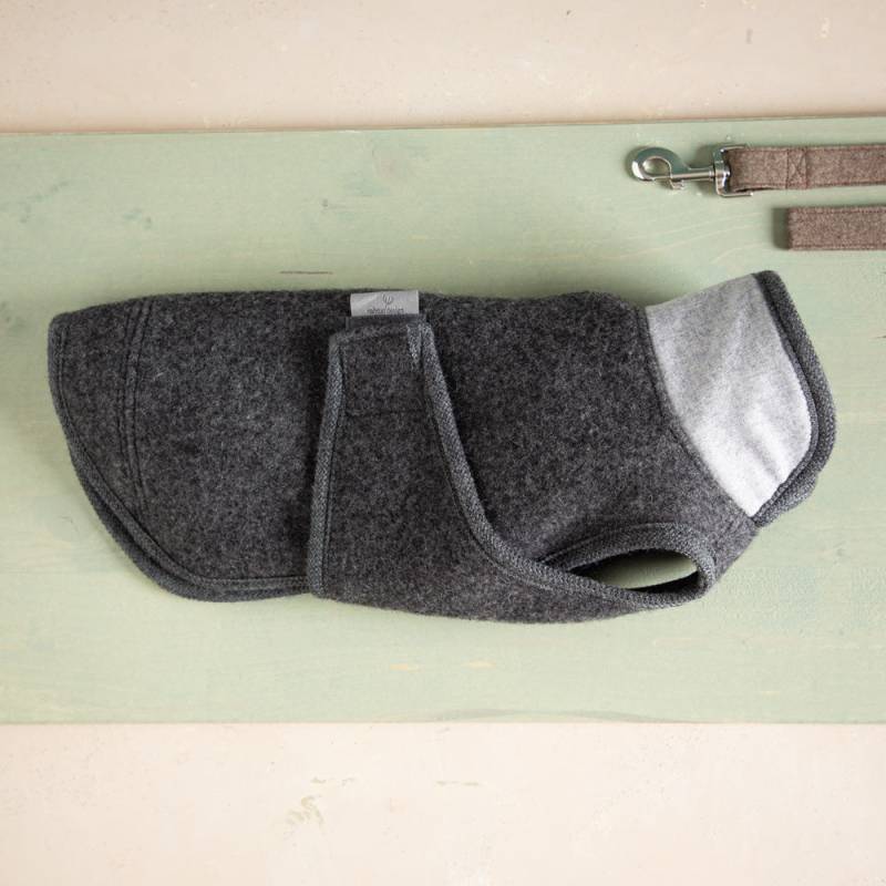 Extra warmer Hundemantel Winter | Standardform | 100% Schurwolle extra
