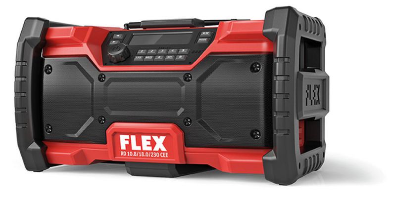 FLEX Akku Radio 10,8V oder 18V, 2 x 10 Watt - 484857 von FLEX