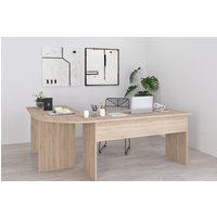 FMD Eckschreibtisch "Tiell" Winkel Schreibtisch, Bürotisch, beidseitig montierbar, 205/155 cm FMD Eckschreibtisch "Tiell" Winkel Schreibtisch, Bürotisch, beidseitig montierbar, 205/155 cm von Fmd