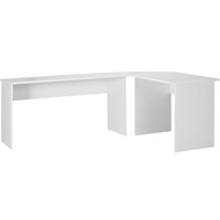 FMD Eckschreibtisch, moderner Winkel-Schreibtisch, Made in Germany, 205/155x75,4x65,0 cm von Fmd
