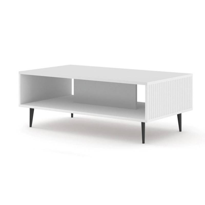 FURNLUX COUCHTISCH Weiß, Schwarz