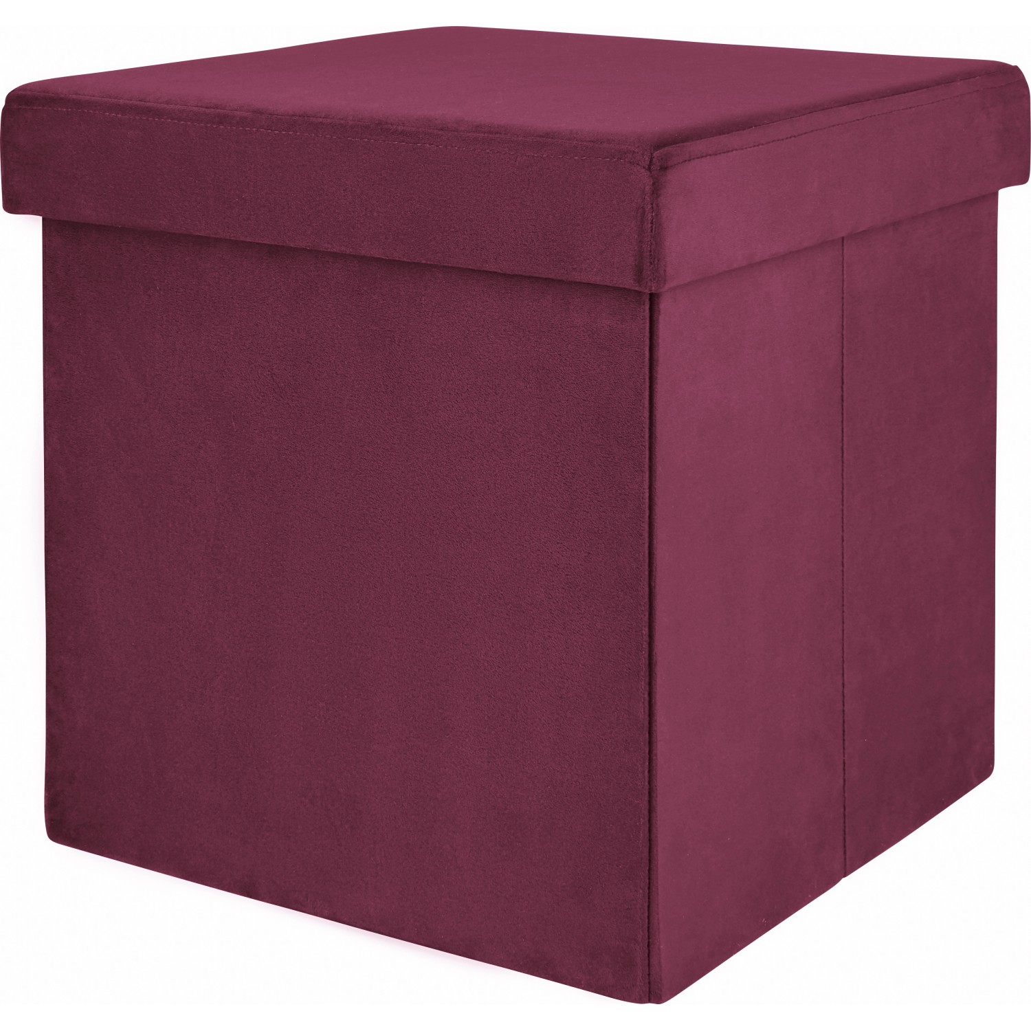 Falt-Hocker Dark Wonder 38 cm x 38 cm x 38 cm Magenta