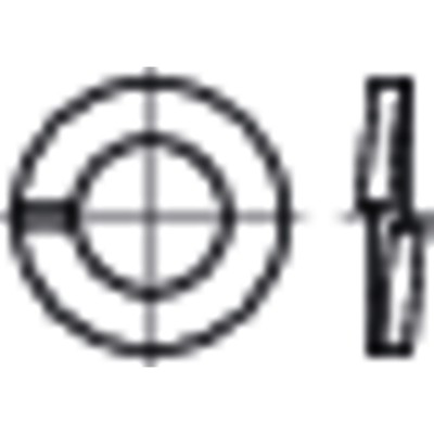 Federringe, DIN 127 Bronze blank B 6mm Federringe, DIN 127 Bronze blank B 6mm von Nobrand