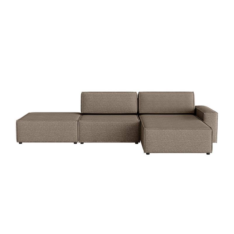 Fedve ECKSOFA Braun