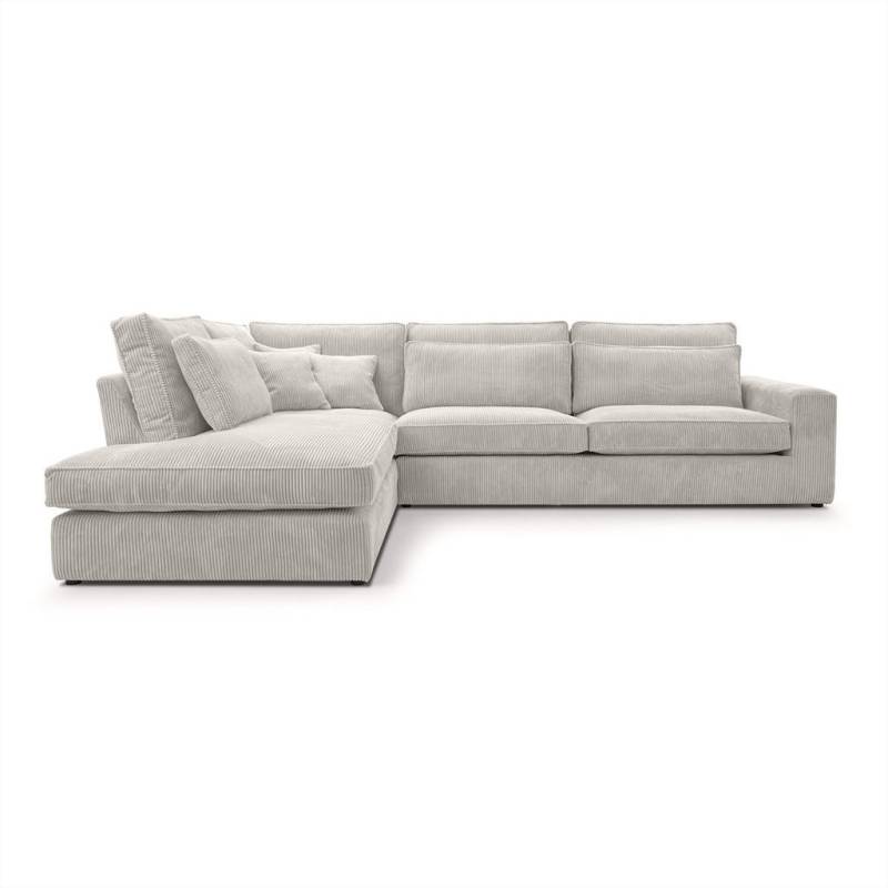 Fedve ECKSOFA Hellgrau