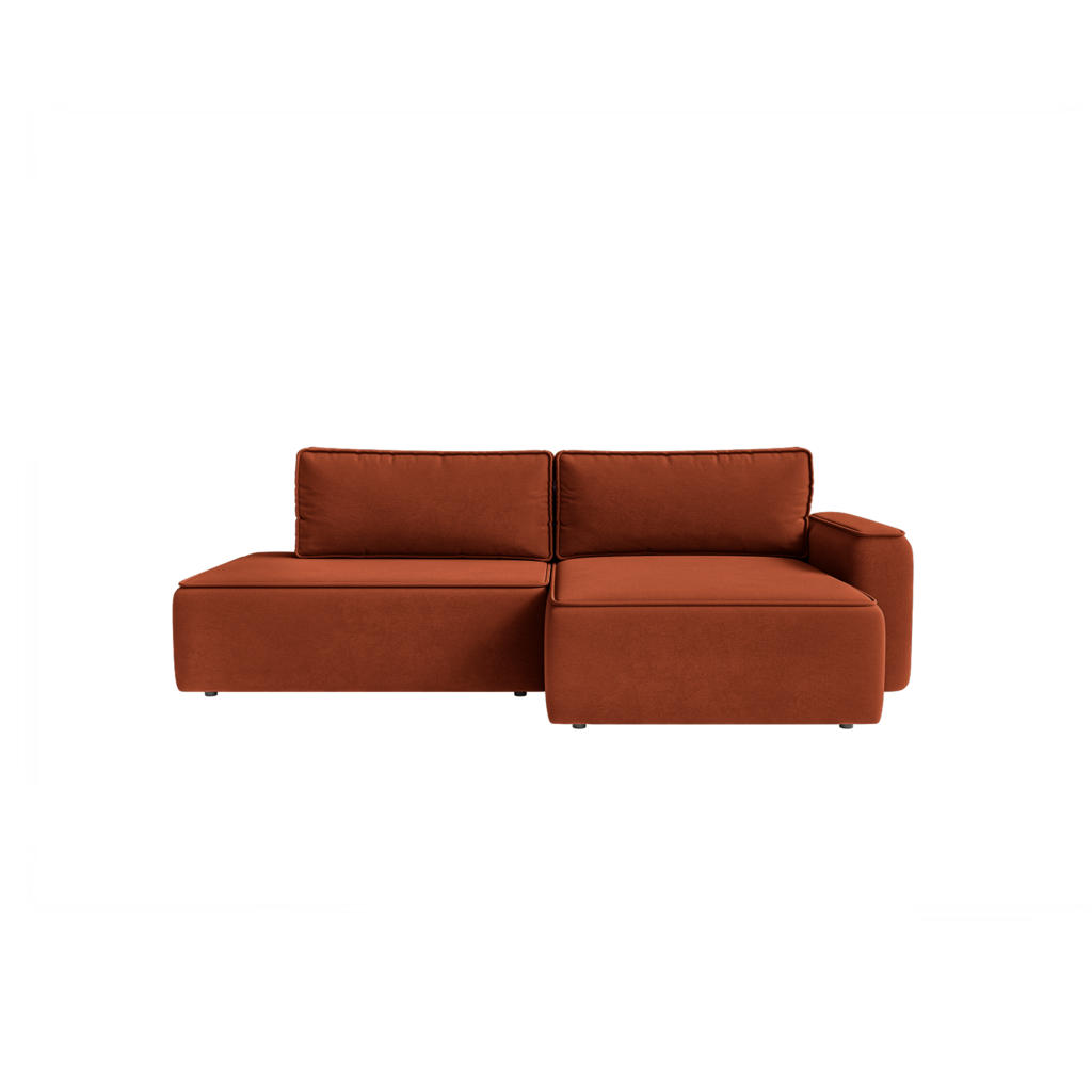 Fedve Ecksofa, Rost, Textil, L-Form, 260x165 cm, Wohnzimmer, Sofas & Couches, Wohnlandschaften, Ecksofas Fedve Ecksofa, Rost, Textil, L-Form, 260x165 cm, Wohnzimmer, Sofas & Couches, Wohnlandschaften, Ecksofas von Fedve