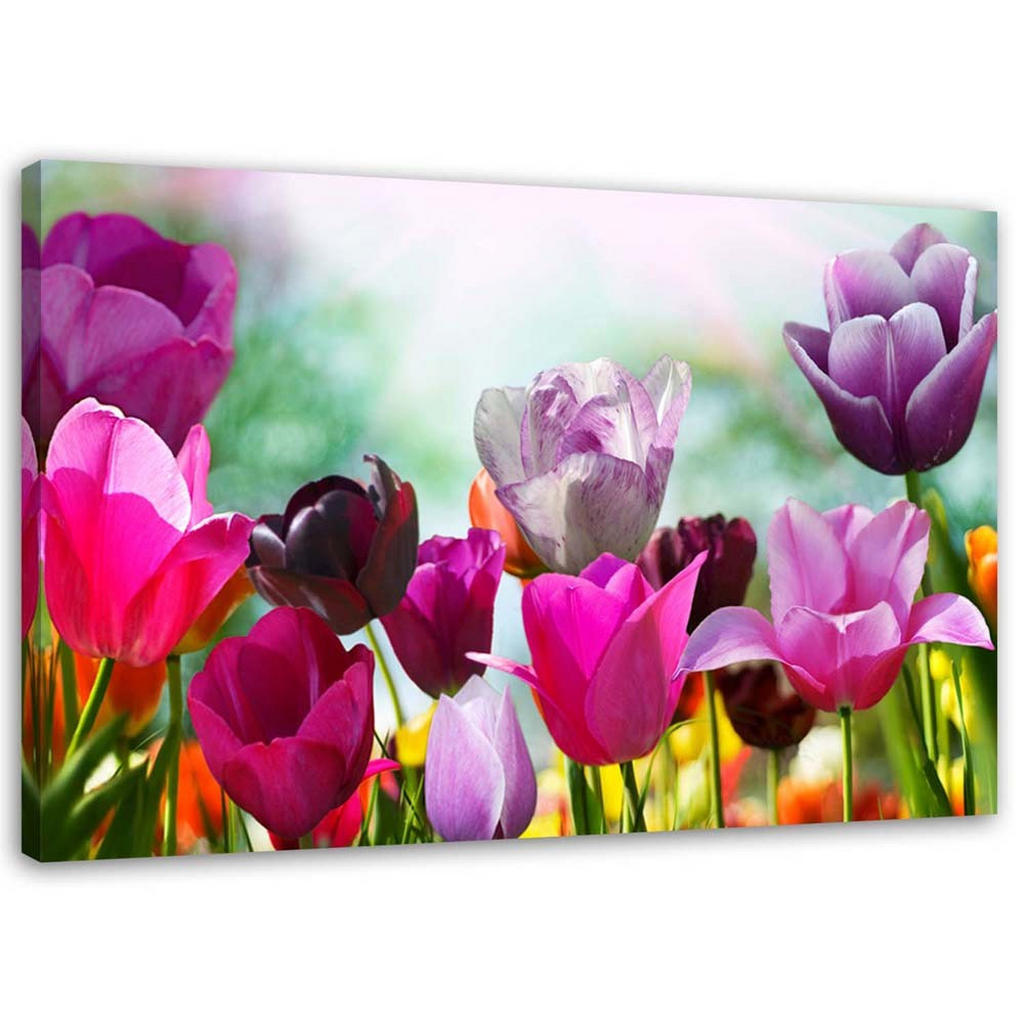 Feeby Leinwandbild, Rosa, Textil, Baum/Pflanze/Natur, Rechteckig, 120x80 cm, Bilder und Zubehör, Wandbilder, Leinwandbilder Feeby Leinwandbild, Rosa, Textil, Baum/Pflanze/Natur, Rechteckig, 120x80 cm, Bilder und Zubehör, Wandbilder, Leinwandbilder von Feeby