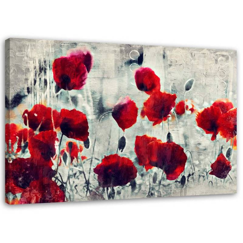 Feeby LEINWANDBILD Rot