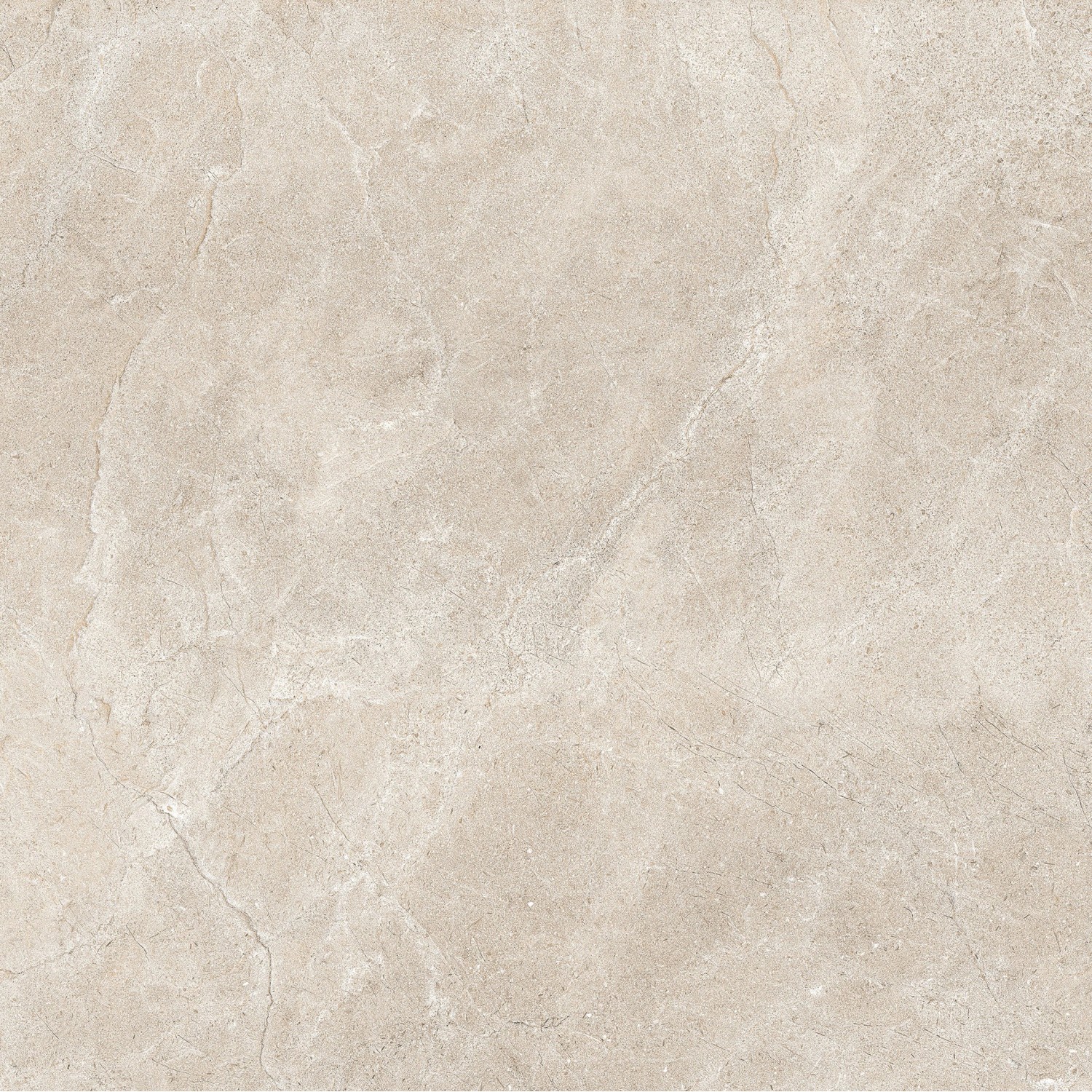 Bodenfliese Feinsteinzeug Beige Glasiert Poliert 60 cm x 60 cm