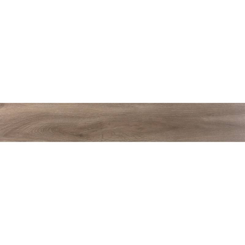 Bodenfliese Feinsteinzeug Taupe Glasiert Matt 20 cm x 120 cm