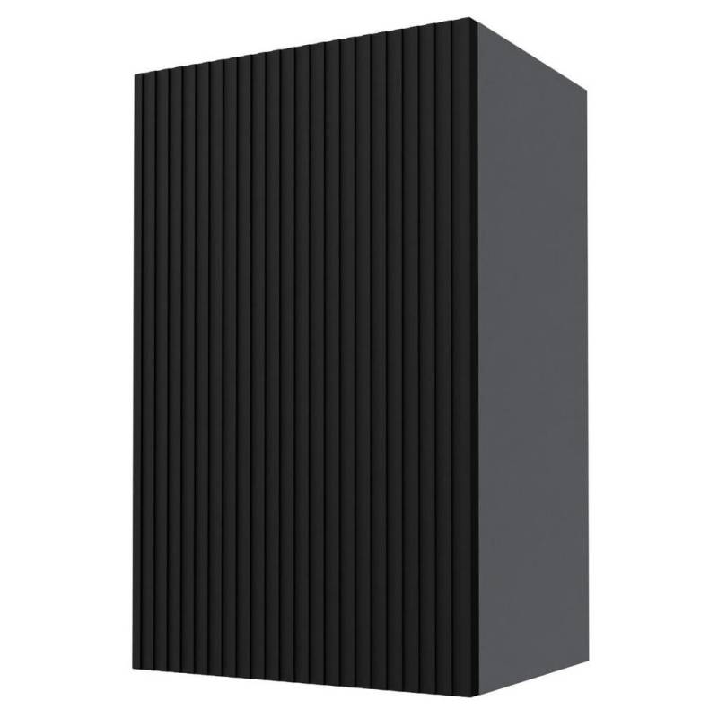 Feldmann-Wohnen HÄNGESCHRANK Schwarz, Grau