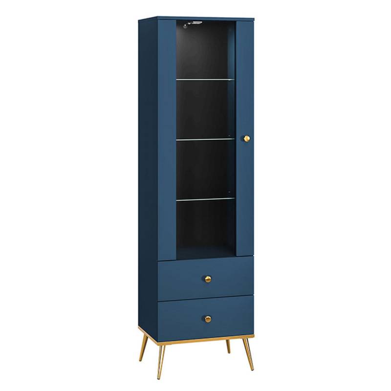 Feldmann-Wohnen STANDVITRINE Blau