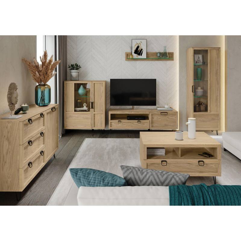 Feldmann-Wohnen WOHNZIMMER-SET Braun