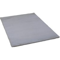 Fellimitat Moyo silber B/L: ca. 160x230 cm