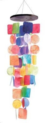 Feng Shui Mobile Muschel buntes Windspiel Perlmutt Gesamtlänge ca. 75cm Feng Shui Mobile Muschel buntes Windspiel Perlmutt Gesamtlänge ca. 75cm von Geschenkestadl