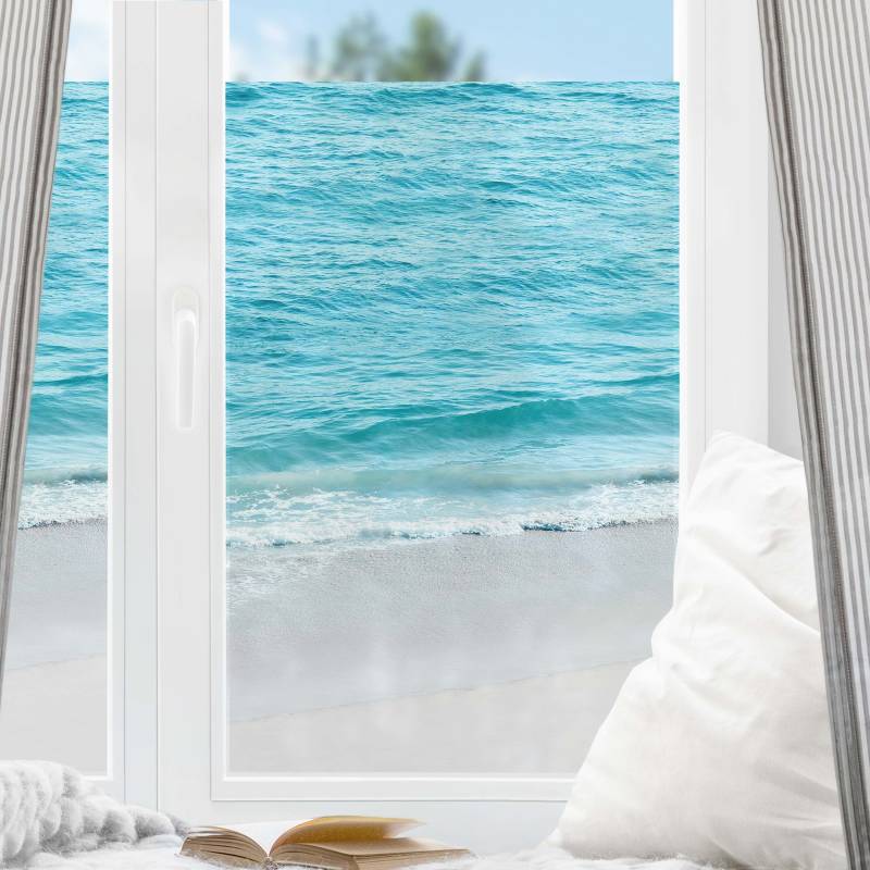 Fensterfolie Sanfte Wellen in Malibu