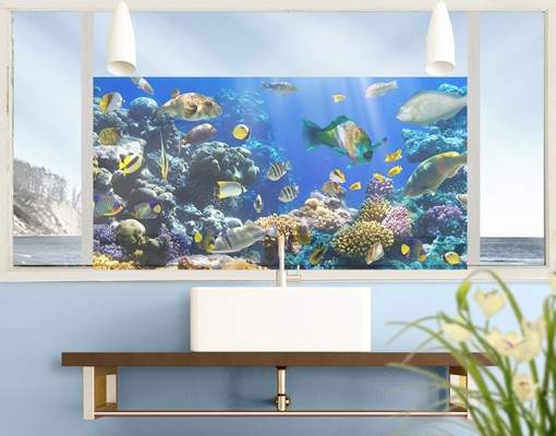 Fensterfolie Underwater Reef