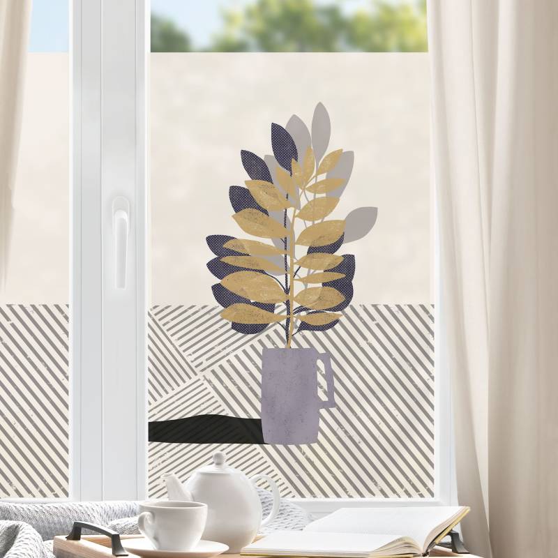 Fensterfolie Vase I