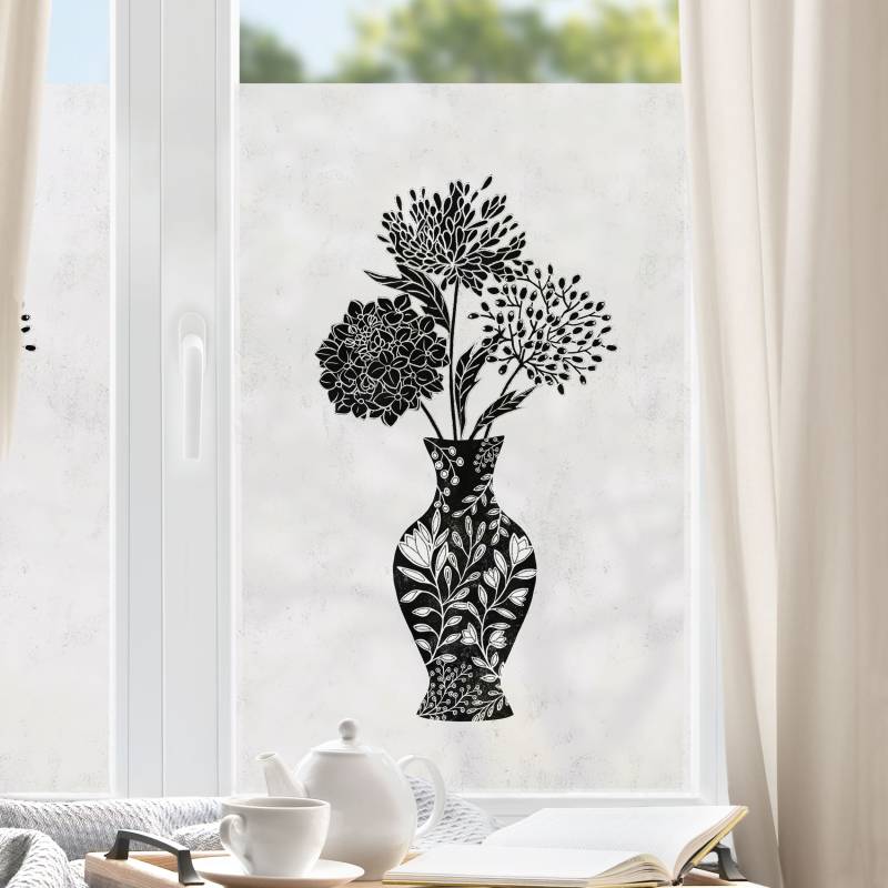 Fensterfolie Vase V