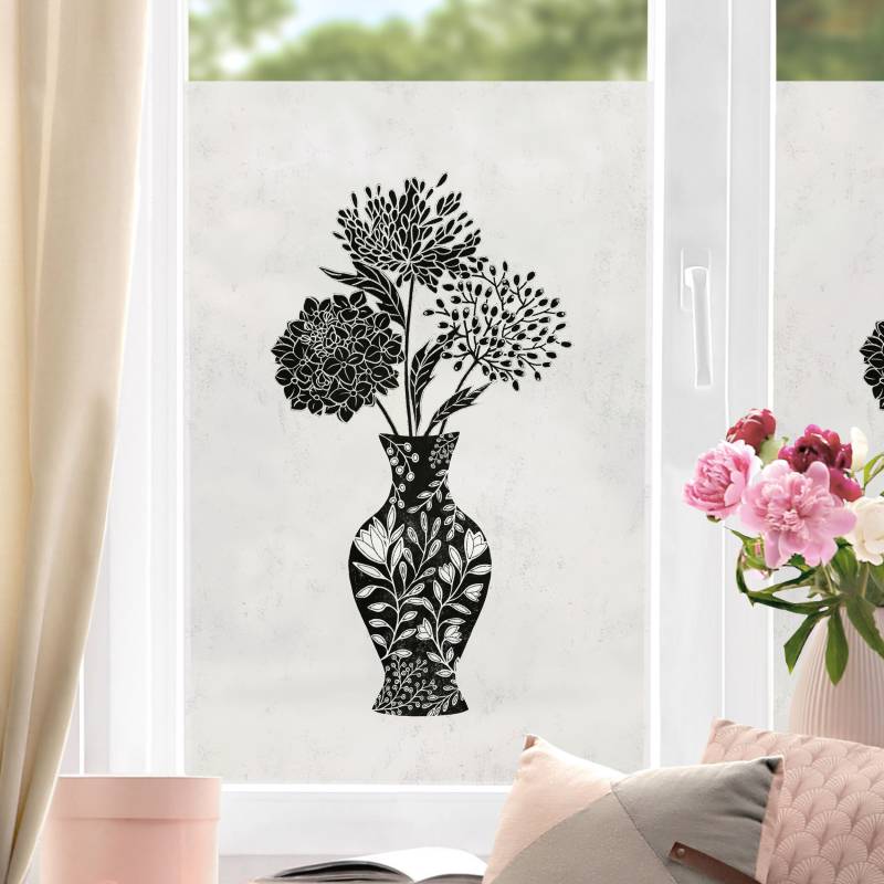 Fensterfolie Vase V