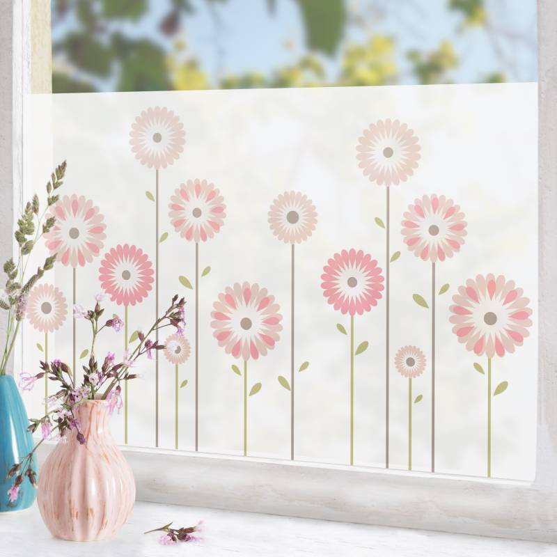 Fensterfolie Vintage Floral