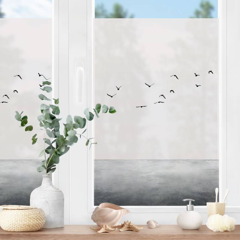 Fensterfolie Vogelzug in den Süden