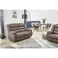 Fernsehsessel XXL CLEVELAND 2 inkl Liegefunktion Vintage Grau/Braun