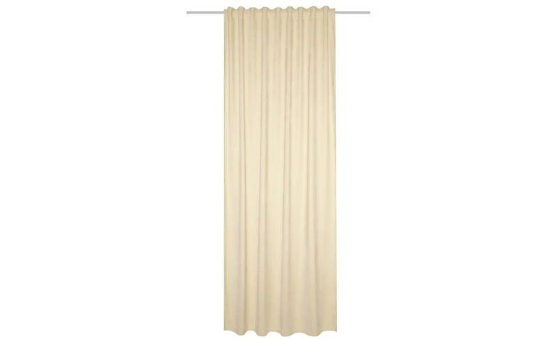 HOMEbasics Fertigschal   ¦ creme ¦ Synthetik ¦ Maße (cm): B: 135 H: 245 Gardinen & Rollos > Gardinen & Vorhänge > Schiebegardinen - Höffner