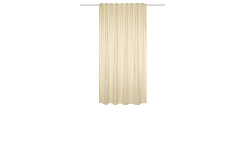 HOMEbasics Fertigschal   ¦ creme ¦ Synthetik ¦ Maße (cm): B: 135 H: 160 Gardinen & Vorhänge > Gardinen > Schiebegardinen - Möbel Kraft