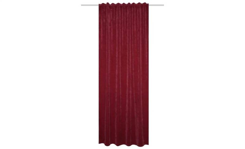 HOMEbasics Fertigschal   ¦ rot ¦ Synthetik ¦ Maße (cm): B: 135 H: 245 Gardinen & Rollos > Gardinen & Vorhänge > Schiebegardinen - Höffner