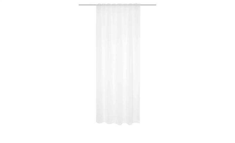 HOMEbasics Fertigschal   ¦ weiß ¦ Maße (cm): B: 140 H: 225 Gardinen & Vorhänge > Gardinen > Schiebegardinen - Möbel Kraft