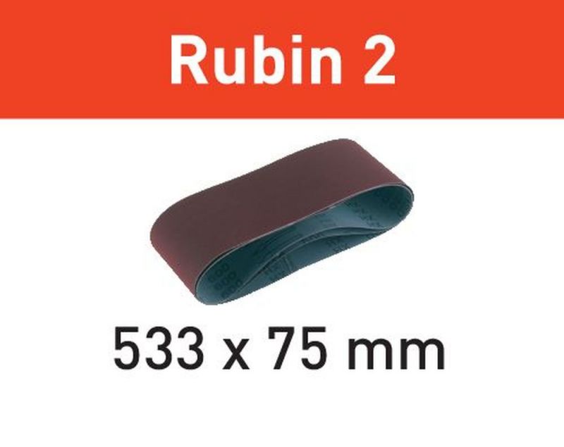 Festool Schleifband L533X 75-P150 RU2/10 Rubin 2 – 499160 von Festool Verbrauchsmaterial 3