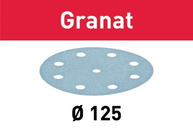 Festool Schleifscheibe STF D125/8 P120 GR/10 Granat – 497148 von Festool Verbrauchsmaterial 3