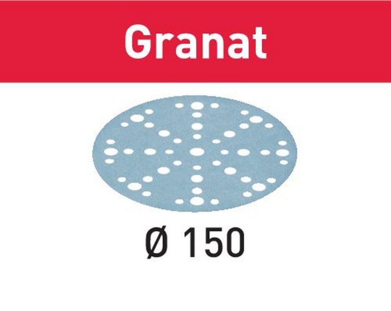 Festool Schleifscheibe STF D150/48 P40 GR/10 Granat – 575154 von Festool Verbrauchsmaterial 3