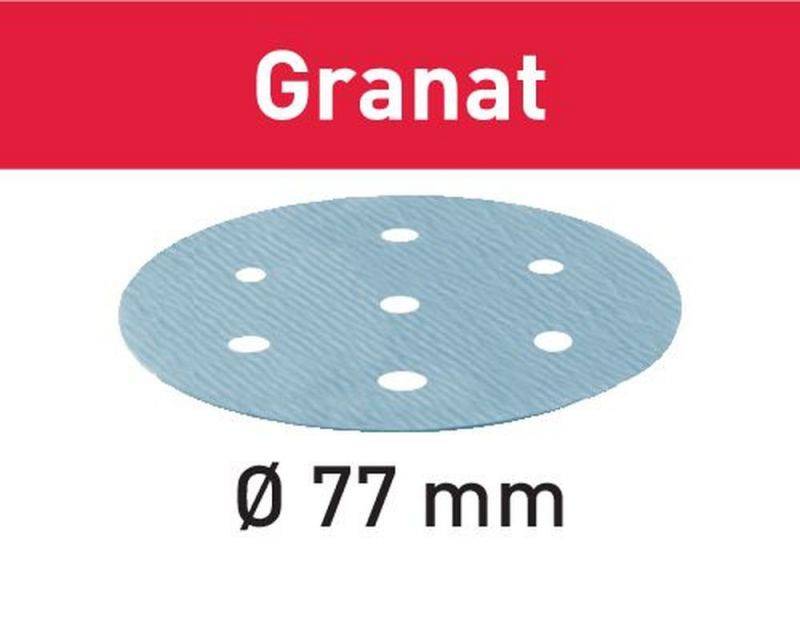 Festool Schleifscheibe STF D77/6 P120 GR/50 Granat – 497406 von Festool Verbrauchsmaterial 3