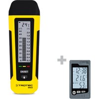 Feuchtemessgerät BM22 + Raum-Thermohygrometer BZ05 von Trotec