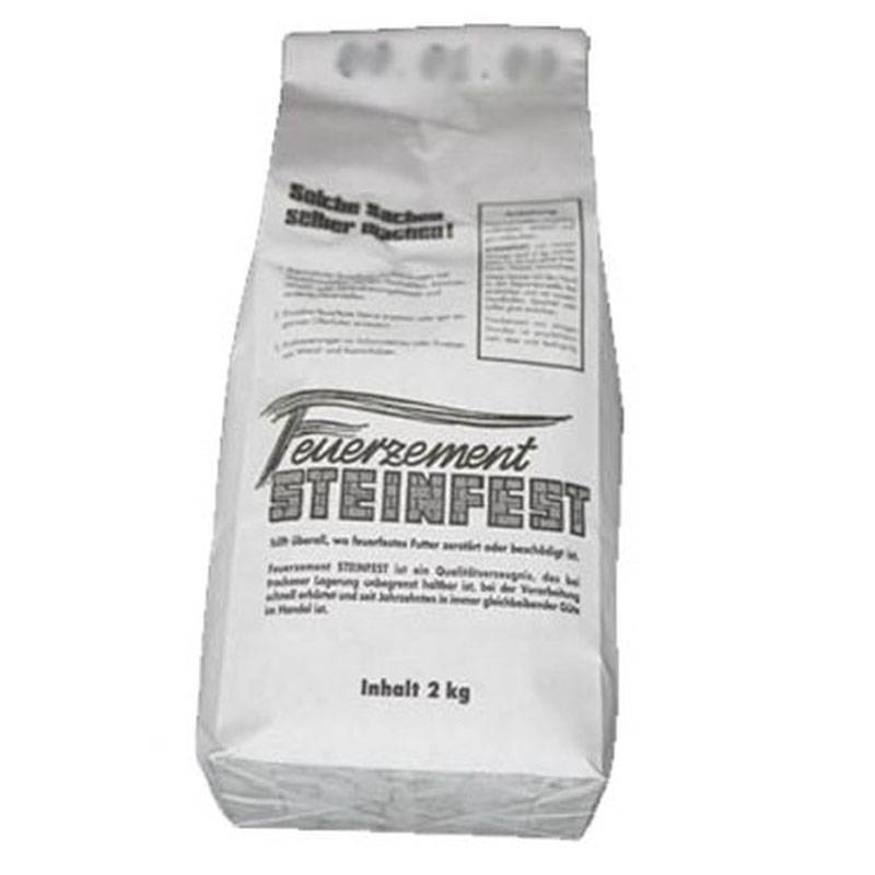 Feuerfester Zement 2kg bis 1000°C von KaminStore24