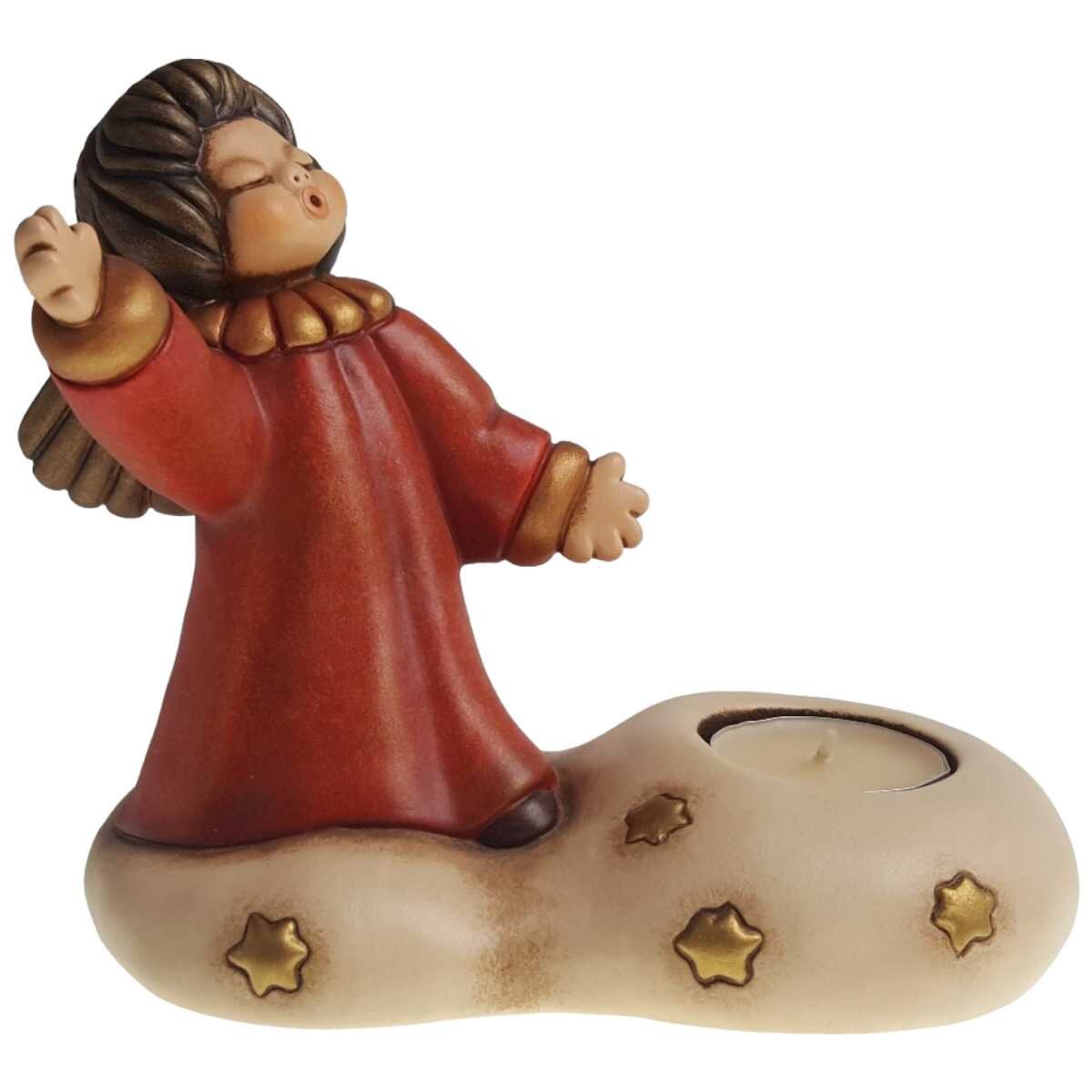 Kerzenhalter Figur Skulptur 15 cm Thun Engel auf Wolke gebraucht - sehr gut Kerzenhalter Figur Skulptur 15 cm Thun Engel auf Wolke gebraucht - sehr gut