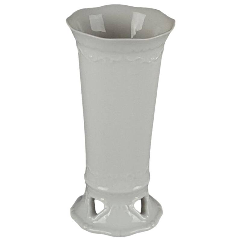 Vase Blumenvase 13,9 cm Fine China Weiß gebraucht - sehr gut