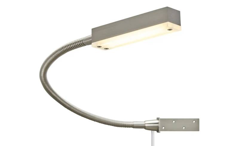 Fischer-Honsel LED-Bettleuchte  1-flammig  Nickel matt   ¦ silber Lampen & Leuchten > LED-Leuchten > LED-Wandleuchten - Möbel Kraft