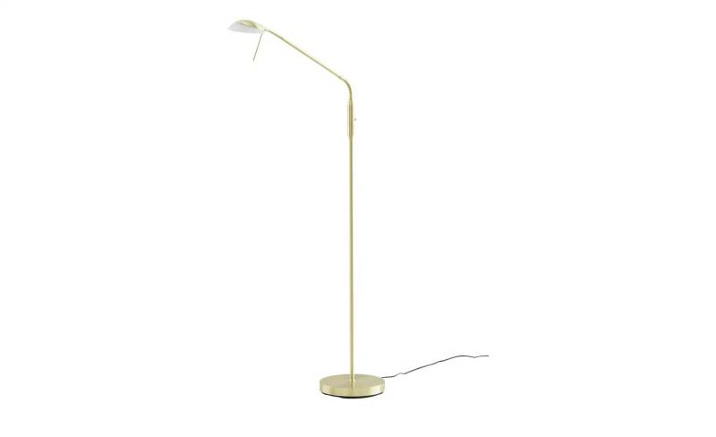 Fischer-Honsel LED-Stehleuchte  1-flammig  messing matt   ¦ gold ¦ Maße (cm): B: 23 H: 160 Lampen & Leuchten > LED-Leuchten > LED-Stehlampen - Möbel Kraft