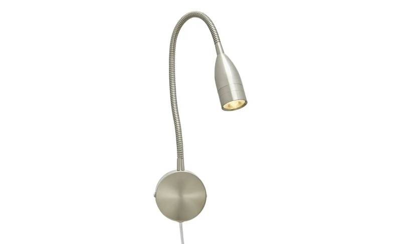Fischer-Honsel LED-Wandleuchte  1-flammig  Nickel matt   ¦ silber Lampen & Leuchten > LED-Leuchten > LED-Wandleuchten - Möbel Kraft