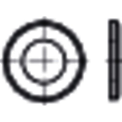 Flache Scheiben-Prod.kl.A, mit Fase, DIN 125 Stahl 140HV galv.verz. B 13 Flache Scheiben-Prod.kl.A, mit Fase, DIN 125 Stahl 140HV galv.verz. B 13 von Nobrand