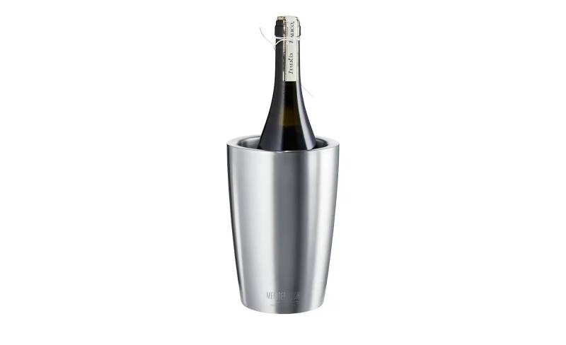 Meisterkoch Flaschenkühler  CENA ¦ silber ¦ Edelstahl ¦ Maße (cm): H: 19,5  Ø: 13.0 Gläser & Karaffen > Zubehör Weingenuss - Möbel Kraft