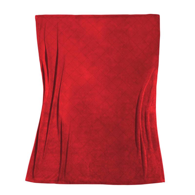 Fleuresse PLAID Rot