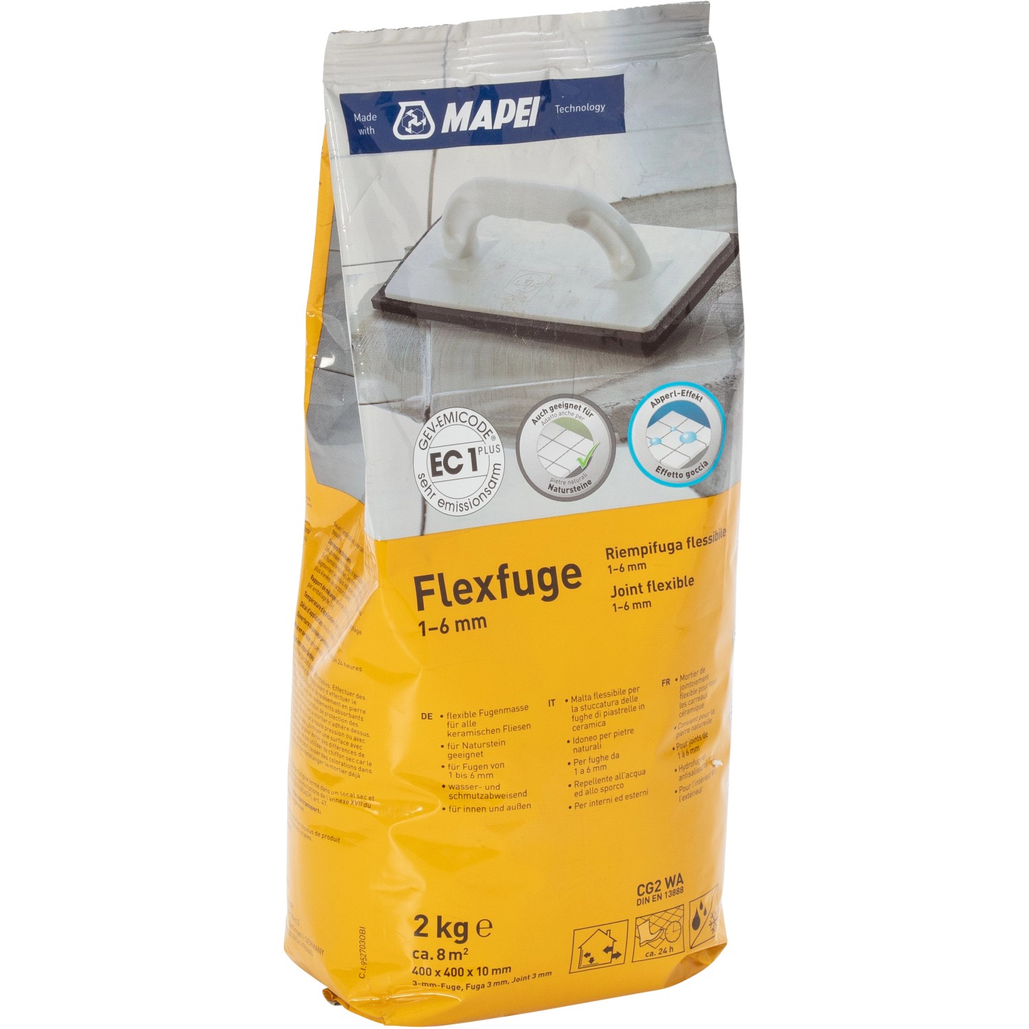 Flexfuge für 1 - 6 mm Fugenbreite Beige 2 kg von -